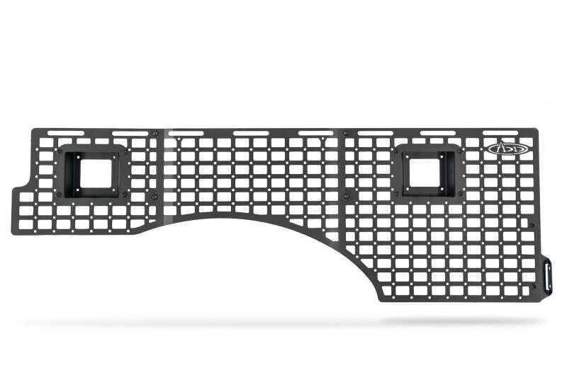 Ford F150 Bed Side Molle Panels - Passenger Side Full Set - Addictive Desert Designs - Hammer Black - `21-`27